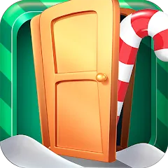 Скачать взлом Open 100 Doors - Christmas!  [МОД Меню] - стабильная версия apk на Андроид