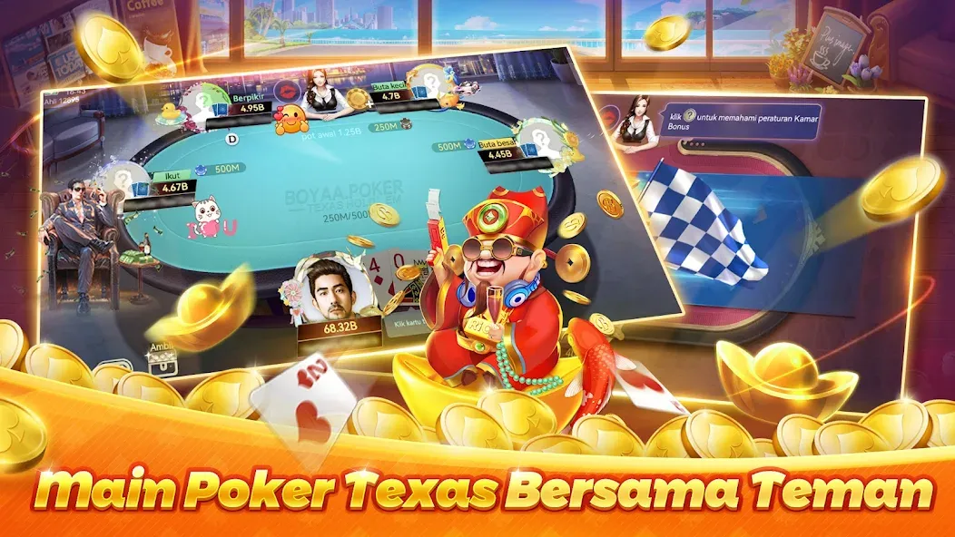 Poker Texas Boyaa (Покер Техас Бояа)  [МОД Unlocked] Screenshot 2