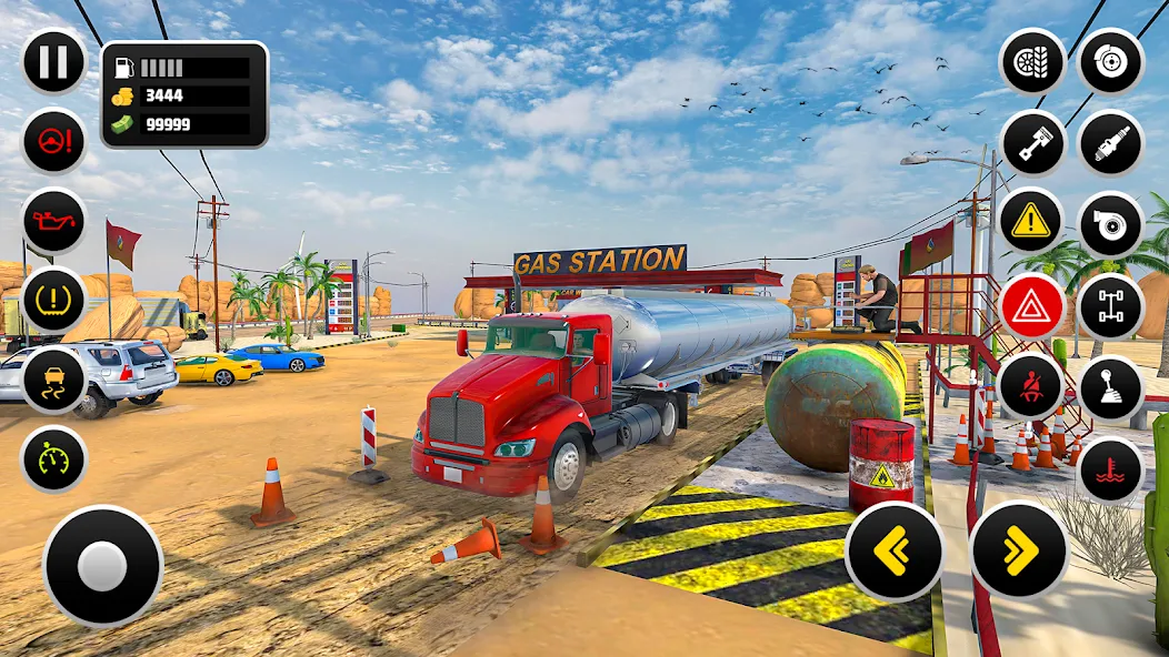 Gas Station Simulator Games  [МОД Unlocked] Screenshot 1