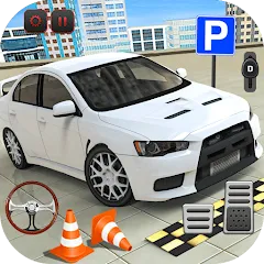 Скачать взломанную Car Games: Advance Car Parking (Кар игры)  [МОД Все открыто] - стабильная версия apk на Андроид