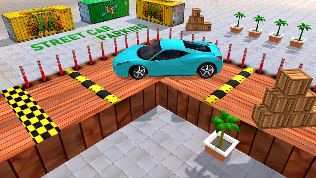 Street Car Parking: Car Games  [МОД Unlocked] Screenshot 4