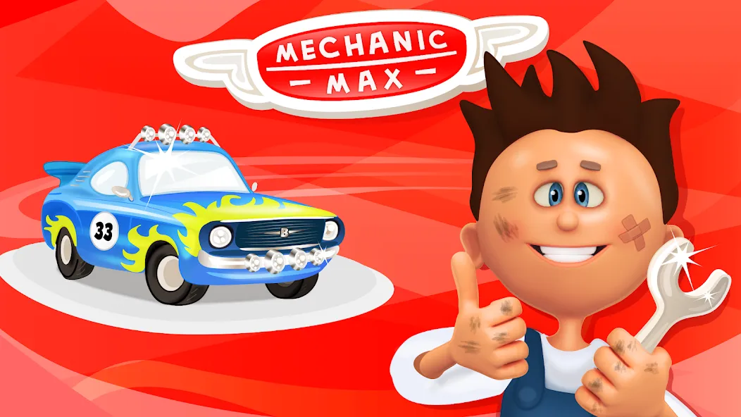 Mechanic Max - Kids Game  [МОД Много монет] Screenshot 1