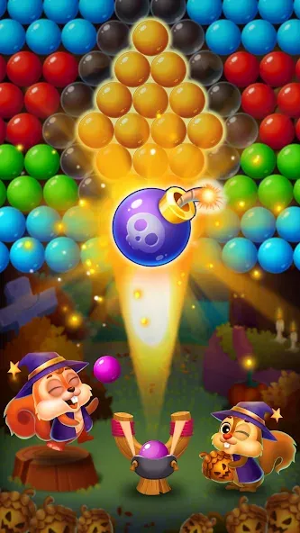 Bubble Shooter Rescue (Бабл Шутер Рескью)  [МОД Все открыто] Screenshot 5