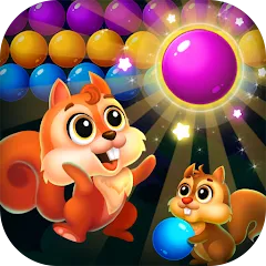 Взломанная Bubble Shooter Rescue (Бабл Шутер Рескью)  [МОД Все открыто] - последняя версия apk на Андроид