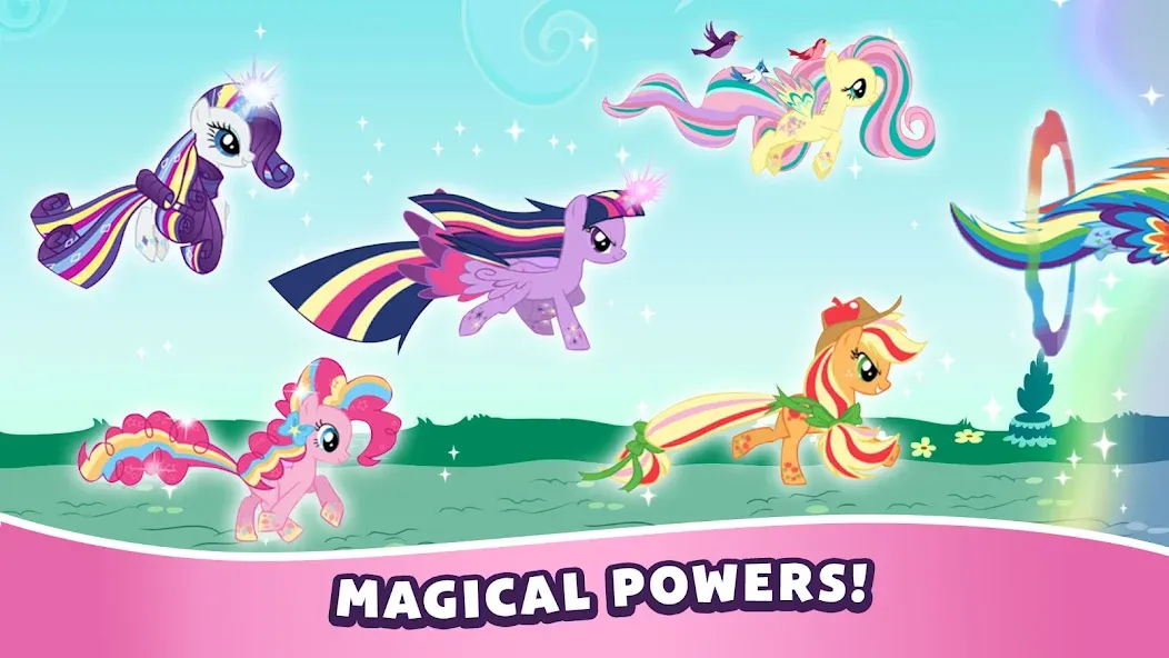 My Little Pony Rainbow Runners (Май Литл Пони)  [МОД Меню] Screenshot 4