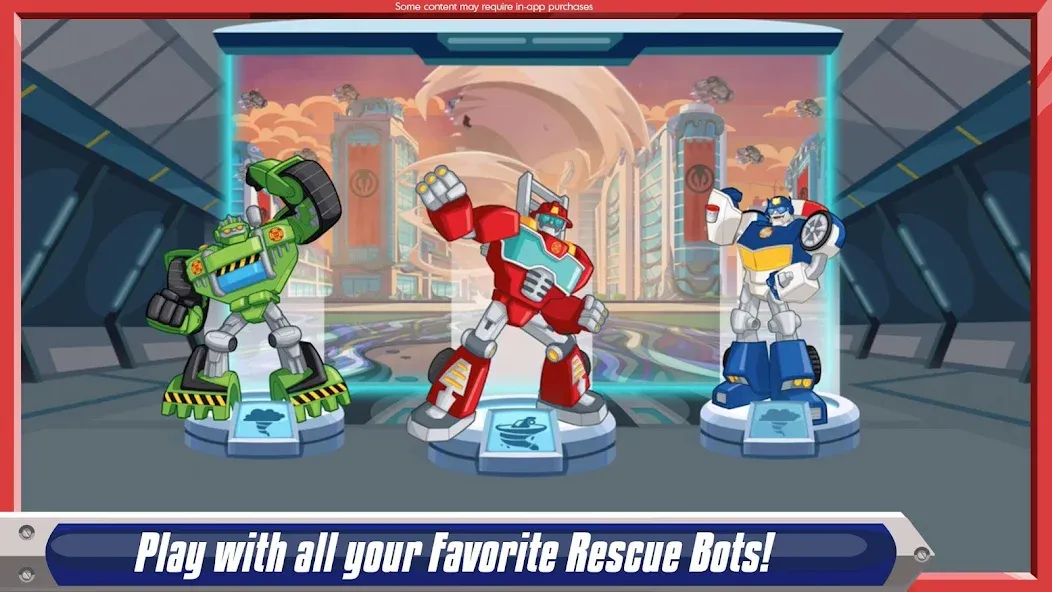 Transformers Rescue Bots: Dash (Трансформеры Боты спасатели)  [МОД Все открыто] Screenshot 1