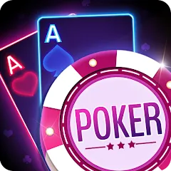 Взлом Poker Texas Holdem (Покер Техасский Холдем)  [МОД Меню] - последняя версия apk на Андроид