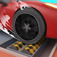 Взломанная Dyno Racing (Дино Рейсинг)  [МОД Много денег] - полная версия apk на Андроид