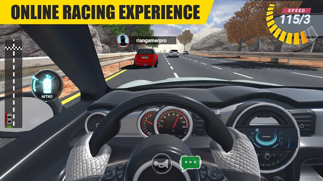 Racing Online:Car Driving Game  [МОД Unlocked] Screenshot 1