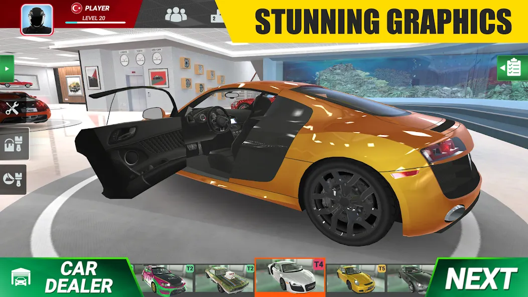 Racing Online:Car Driving Game  [МОД Unlocked] Screenshot 4