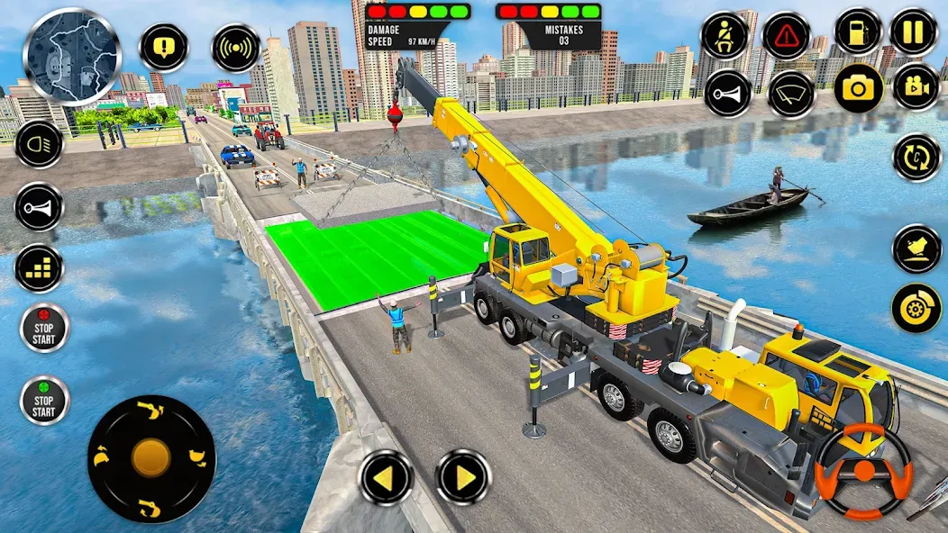 Construction Machine Real JCB  [МОД Бесконечные деньги] Screenshot 5