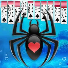 Взлом Spider Solitaire  [МОД Unlimited Money] - полная версия apk на Андроид