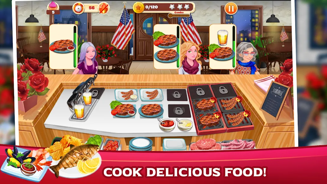 Cooking Mastery: Kitchen games  [МОД Mega Pack] Screenshot 3