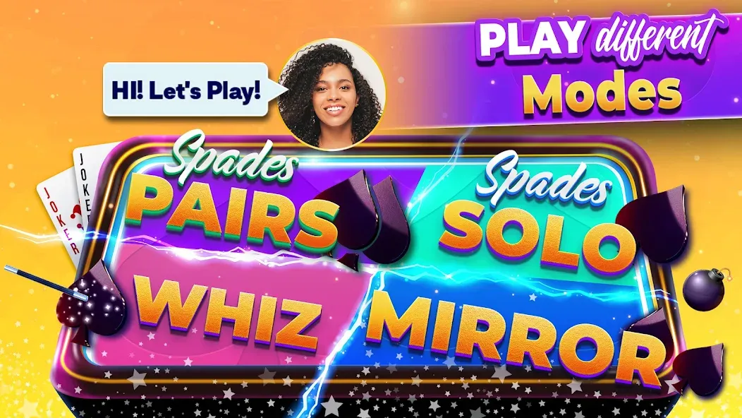 VIP Spades - Online Card Game (ВИП Спейдс)  [МОД Unlimited Money] Screenshot 1