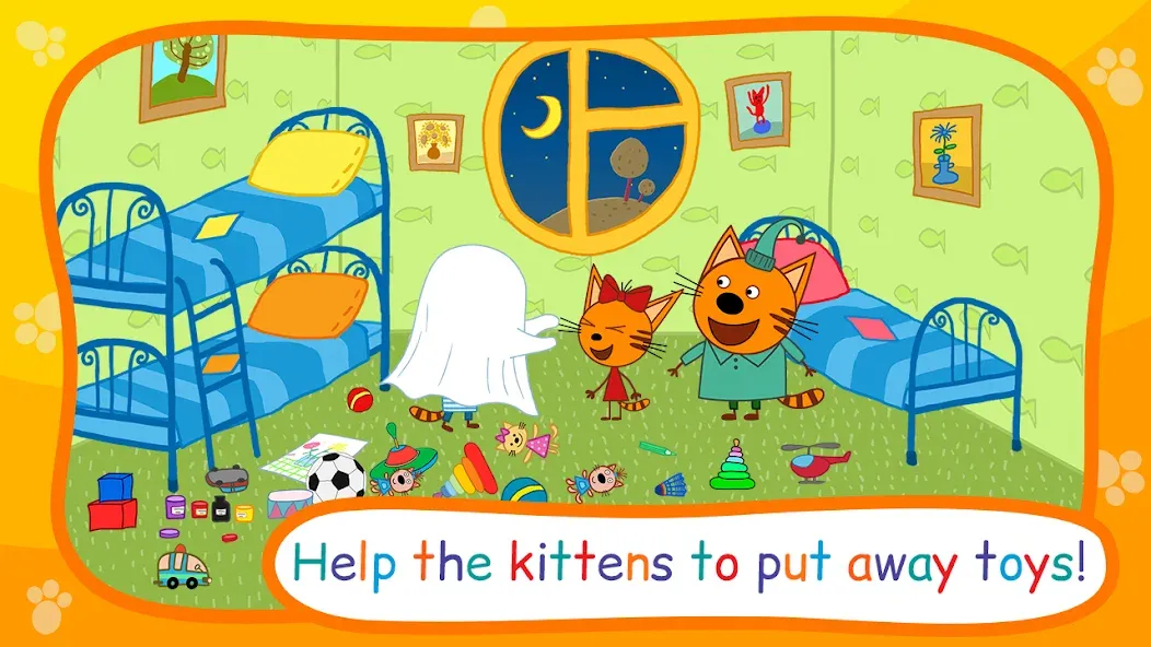 Kid-E-Cats: Bedtime Stories  [МОД Unlocked] Screenshot 1