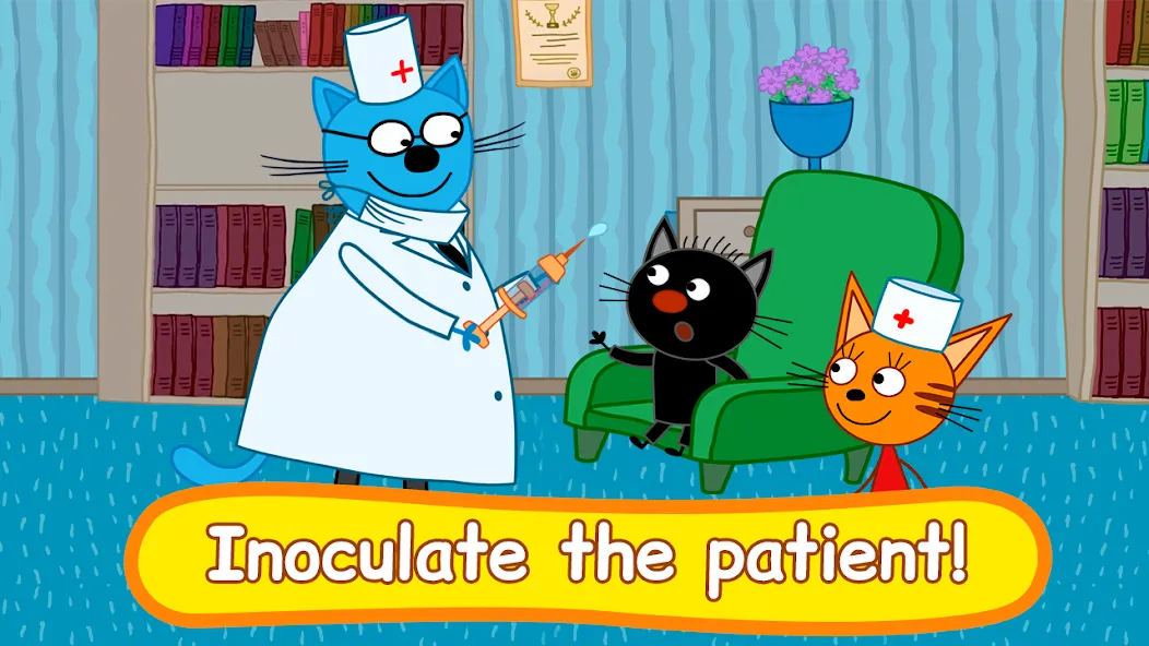 Kid-E-Cats: Animal hospital  [МОД Бесконечные деньги] Screenshot 5