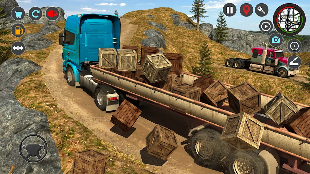 Transport Simulator Truck Game  [МОД Бесконечные монеты] Screenshot 3