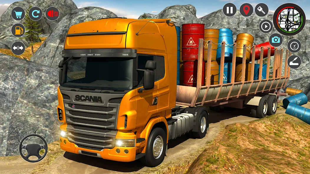 Transport Simulator Truck Game  [МОД Бесконечные монеты] Screenshot 4