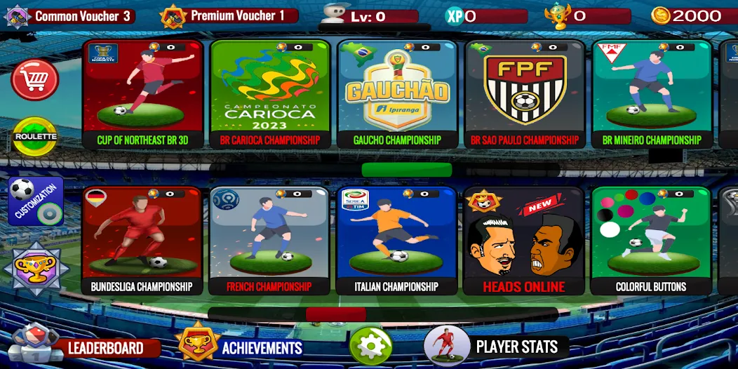 Button Football  [МОД Unlocked] Screenshot 3