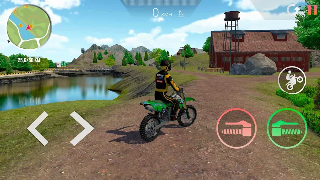 Motorcycle Real Simulator (Мотоцикл Реальный Симулятор)  [МОД Все открыто] Screenshot 3