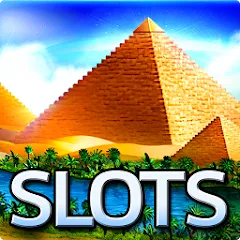 Взломанная Slots - Pharaoh's Fire (Слоты)  [МОД Много денег] - последняя версия apk на Андроид