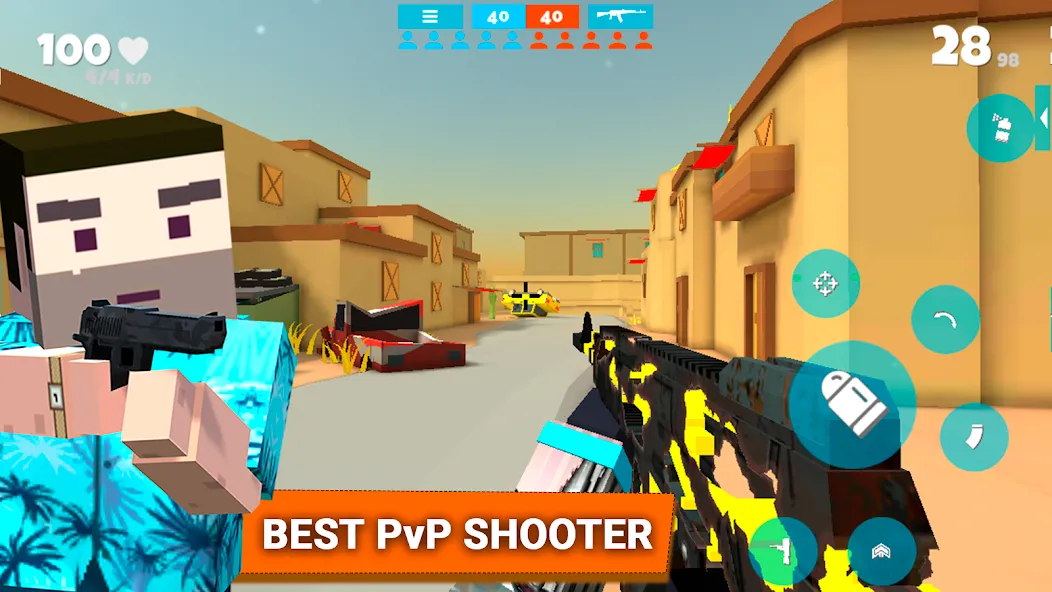 Fan of Guns: FPS Pixel Shooter (Фан оф Ганс)  [МОД Mega Pack] Screenshot 1