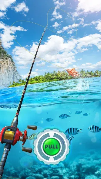 Fishing Rival 3D (Фишинг Ривал 3Д)  [МОД Все открыто] Screenshot 1