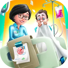 Взломанная My Hospital: Build. Farm. Heal (Мой госпиталь)  [МОД Много денег] - последняя версия apk на Андроид