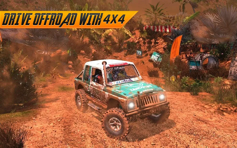 Offroad Jeep Driving Simulator  [МОД Меню] Screenshot 3