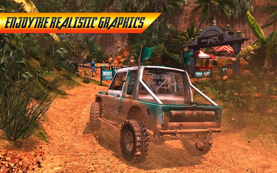 Offroad Jeep Driving Simulator  [МОД Меню] Screenshot 4