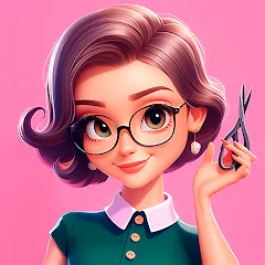 Взлом Beauty Tycoon: Hair Salon Game (Бьюти Тайкун)  [МОД Unlocked] - последняя версия apk на Андроид