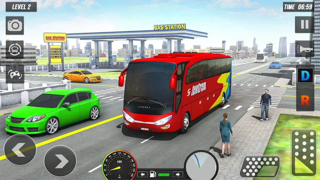 Coach Bus Simulator: Bus Games (Коуч Бас Симулятор)  [МОД Menu] Screenshot 2