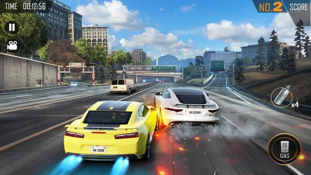 Real City Drift Racing Driving (Риал Сити Дрифт Рейсинг Драйвинг)  [МОД Много монет] Screenshot 1