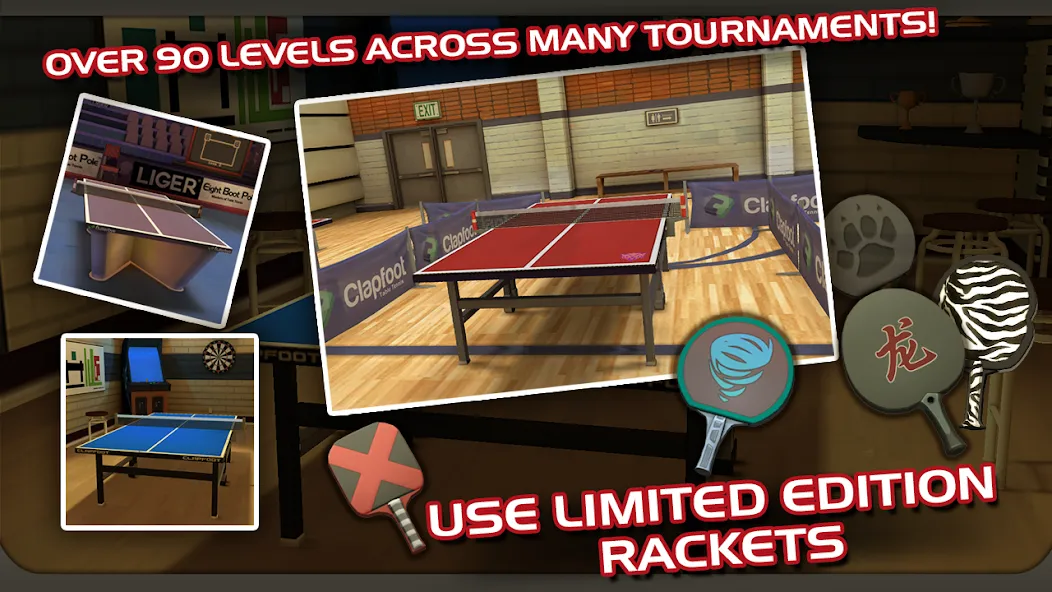 Ping Pong Masters (Пингпонг мастера)  [МОД Много денег] Screenshot 2