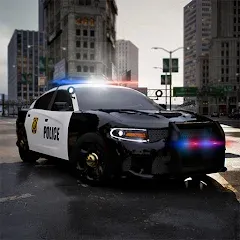 Взлом Police Car Simulator 2023 (Полицейский симулятор автомобиля 2023)  [МОД Mega Pack] - полная версия apk на Андроид