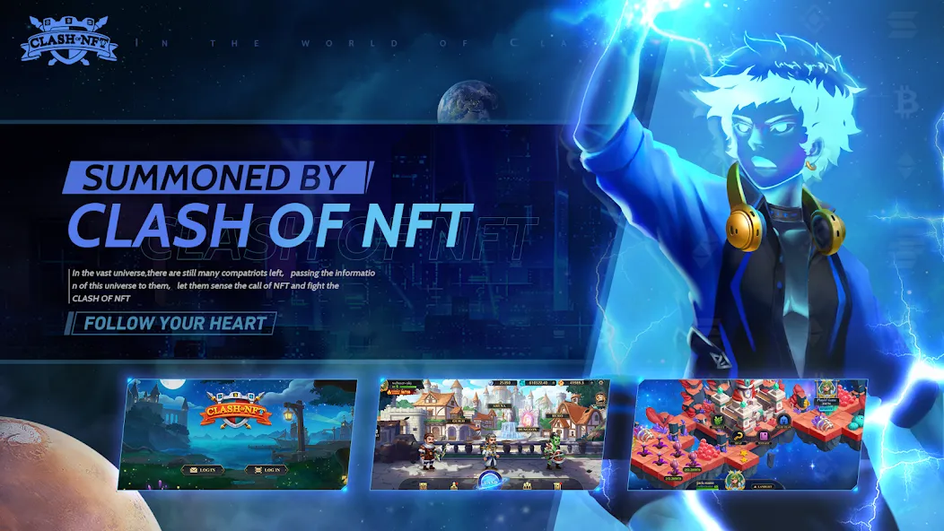 Clash Of NFT (Клаш оф НФТ)  [МОД Бесконечные монеты] Screenshot 2