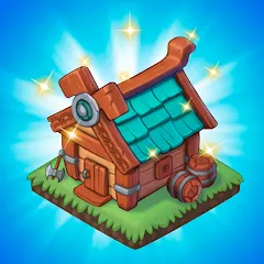 Взломанная Mergest Kingdom: Merge game  [МОД Menu] - стабильная версия apk на Андроид