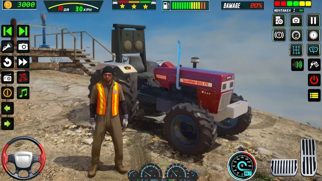 US Tractor Farming Games 3d  [МОД Mega Pack] Screenshot 3