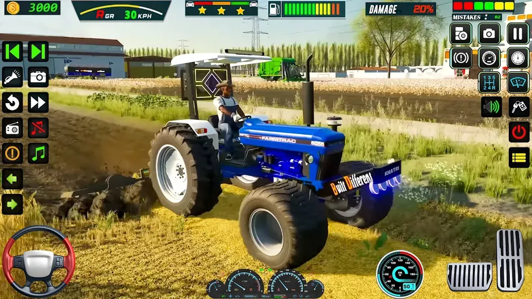 US Tractor Farming Games 3d  [МОД Mega Pack] Screenshot 5