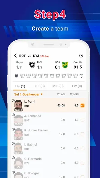 Legend Fantasy- Fantasy sports (Легенда фэнтези)  [МОД Бесконечные деньги] Screenshot 5