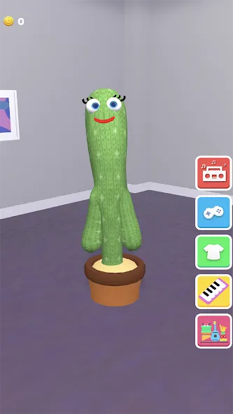 Talking Cactus (Токинг Кактус)  [МОД Menu] Screenshot 1