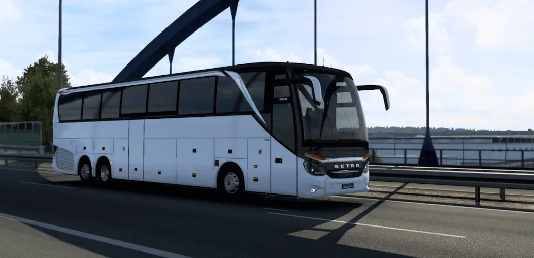 Bus Game Traveling Simulator  [МОД Все открыто] Screenshot 1