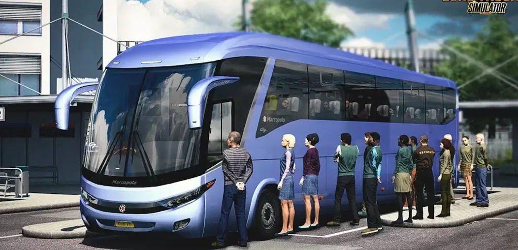 Bus Game Traveling Simulator  [МОД Все открыто] Screenshot 5