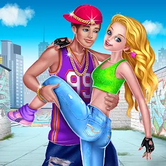 Взломанная Hip Hop Battle - Girls vs Boys  [МОД Много денег] - полная версия apk на Андроид