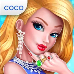 Скачать взломанную Rich Girl Mall - Shopping Game  [МОД Mega Pack] - полная версия apk на Андроид