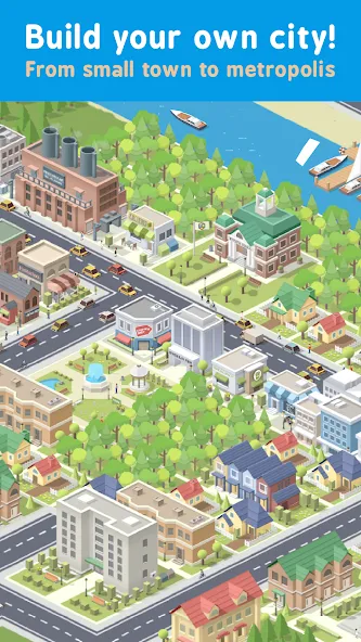 Pocket City Free (Покет Сити)  [МОД Unlocked] Screenshot 1