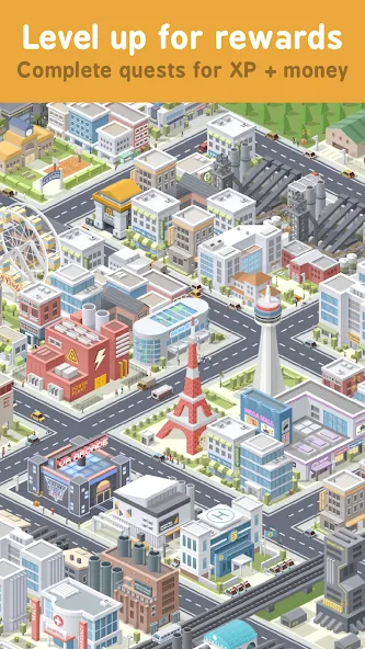 Pocket City Free (Покет Сити)  [МОД Unlocked] Screenshot 2