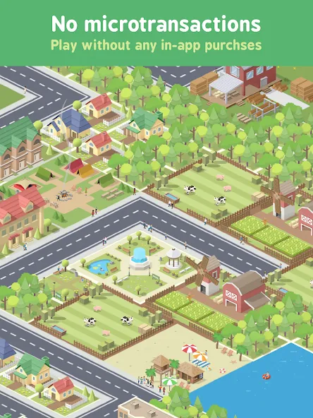 Pocket City Free (Покет Сити)  [МОД Unlocked] Screenshot 5