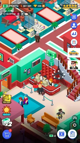 Hotel Empire Tycoon－Idle Game  [МОД Menu] Screenshot 5