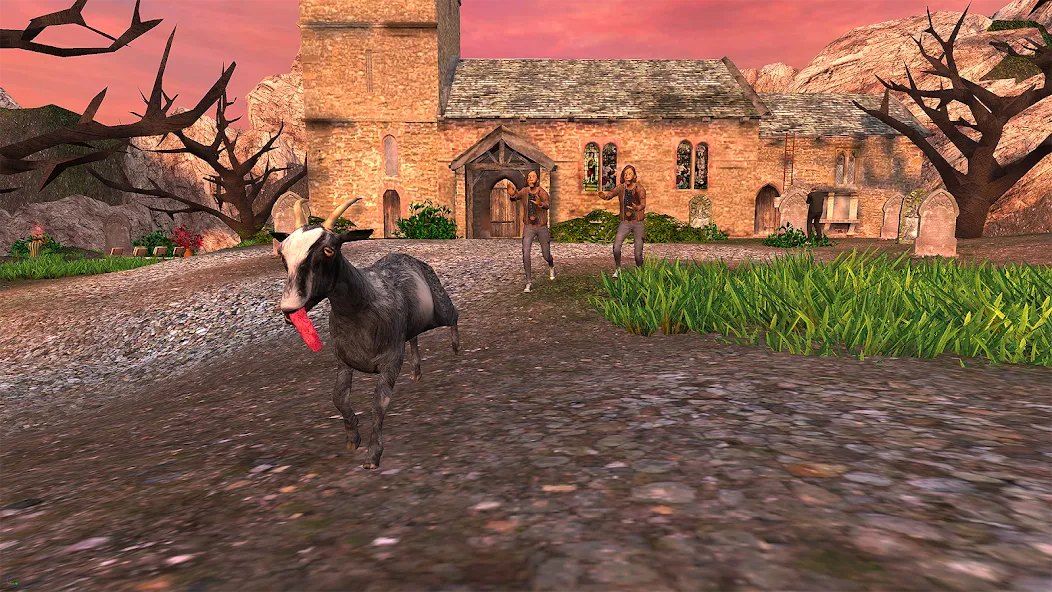 Goat Simulator (Гоут Симулятор)  [МОД Много монет] Screenshot 4